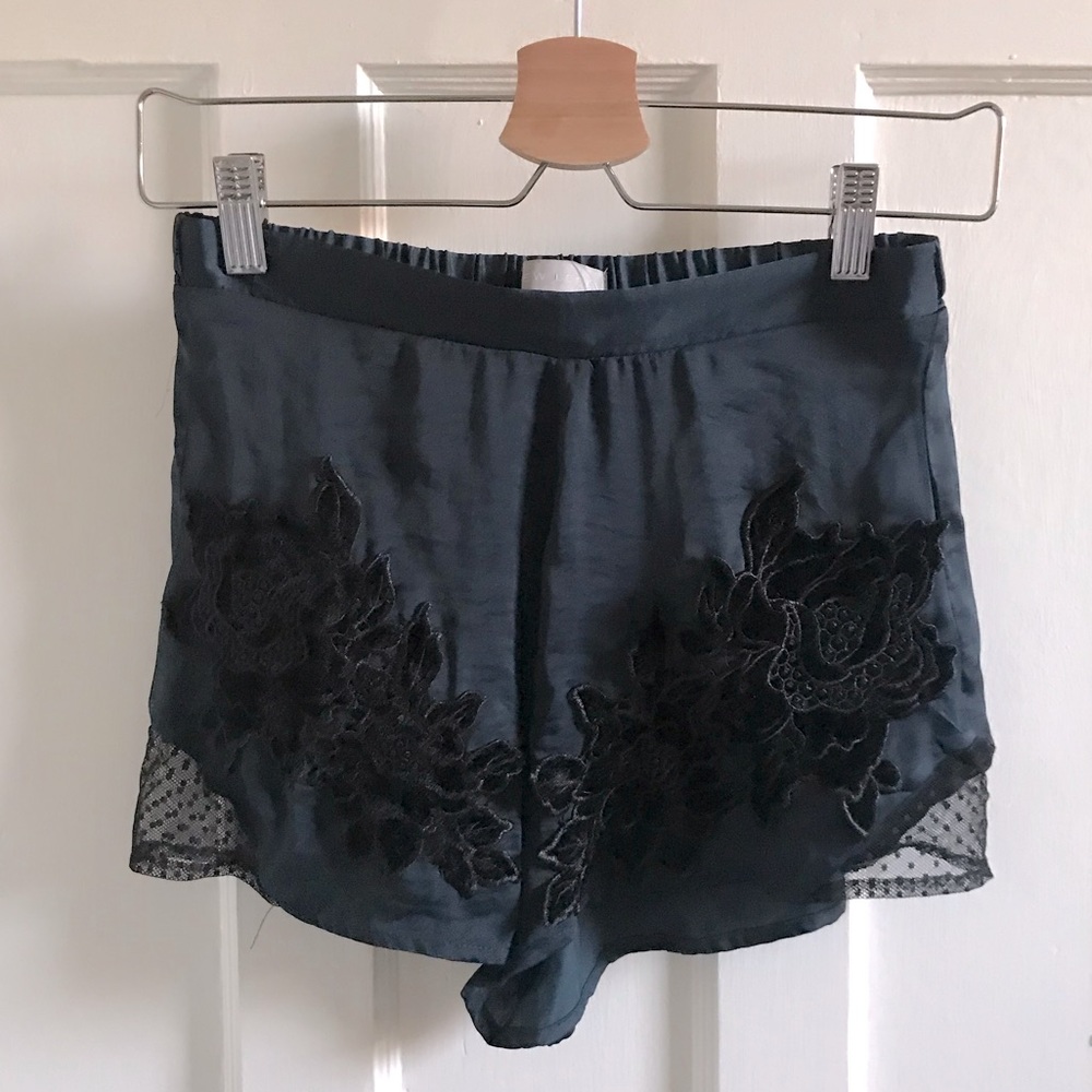 Newlook satin pj short